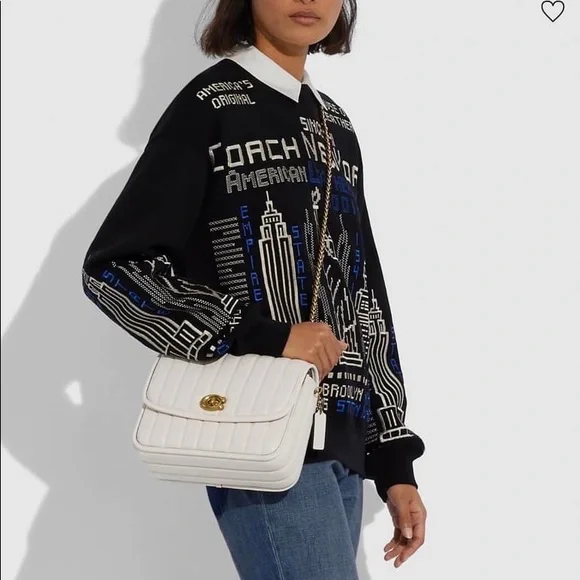 💰SOLD - 4684 - Coach Madison Shoulder Bag with Quilting - Picture 13 of 13